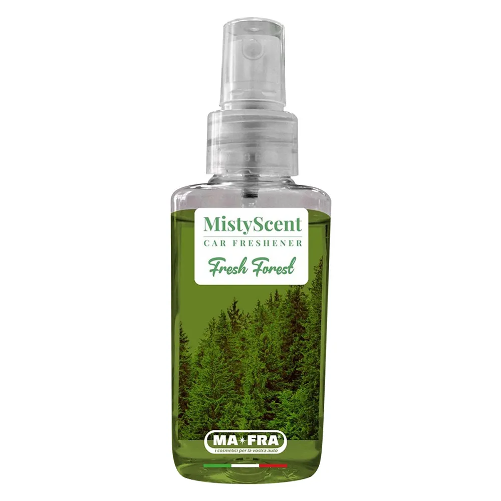 PROFUMATORE SPRAY PER AUTO 'MISTYSCENT' 'Fresh Forest' - profumo aghi di pino e muschio