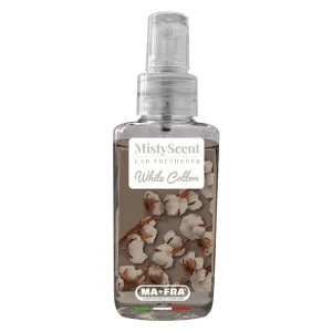 PROFUMATORE SPRAY PER AUTO 'MISTYSCENT' 'White Cotton' - profumo cotone bianco