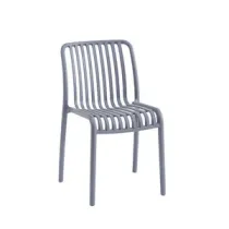 SEDIA LINE PP GRIGIO SCURO