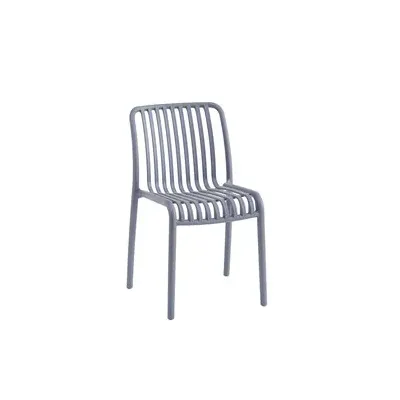 SEDIA LINE PP GRIGIO SCURO
