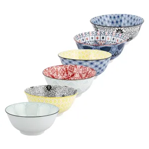 INSALATIERA 'ARABESQUE' Ø cm. 18 x h.8 - fantasie assortite