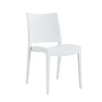 SEDIA FLAT BIANCO