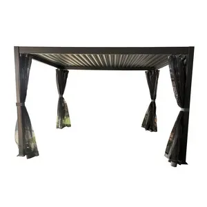 C ZANZARIERA P/PERGOLA BIOCLIMAT 3X3 GRIGIO 4PZ