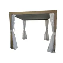 C ZANZARIERA P/PERGOLA BIOCLIMAT 3X3 BIANCO 4PZ