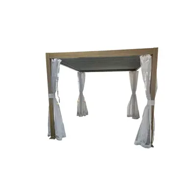 C ZANZARIERA P/PERGOLA BIOCLIMAT 3X3 BIANCO 4PZ