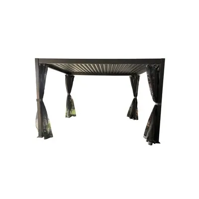C ZANZARIERA P/PERGOLA BIOCLIMAT 3X4 GRIGIO 4PZ