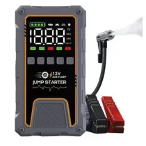 AVVIATORE DI EMERGENZA P/AUTO 12000MAH C/COMPRES.