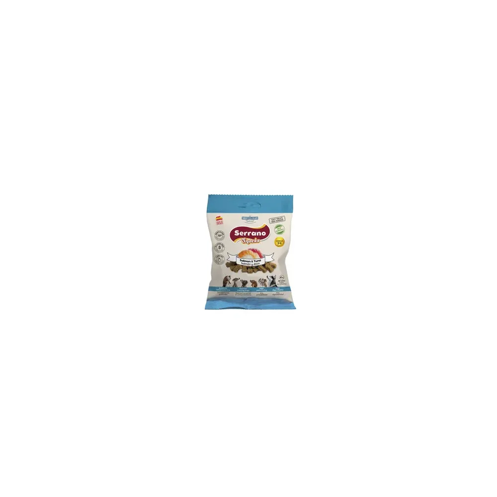 SERRANO SNACK CANE 85G SALMONE E TONNO (25,0 PZ)