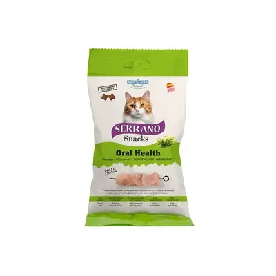SERRANO SNACK GATTO 50G IGIENE ORALE POLLO (12,0 PZ)