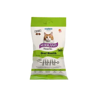 SERRANO SNACK GATTO 50G IGIENE ORALE SARDINE (12,0 PZ)