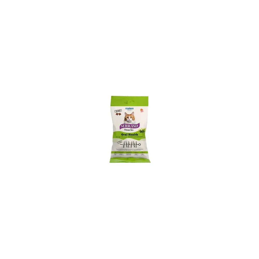 SERRANO SNACK GATTO 50G IGIENE ORALE SARDINE (12,0 PZ)