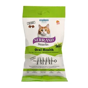 SERRANO SNACK GATTO 50G IGIENE ORALE SARDINE (12,0 PZ)