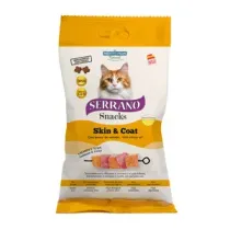 SERRANO SNACK GATTO 50G SKINCOAT SALM/TONNO (12,0 PZ)