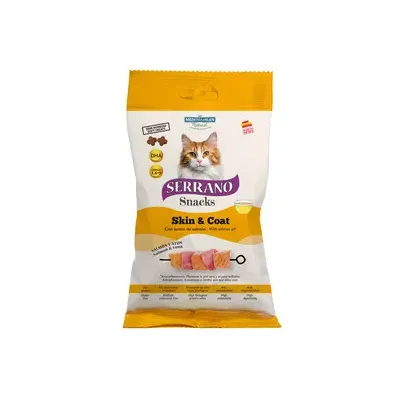 SERRANO SNACK GATTO 50G SKINCOAT SALM/TONNO (12,0 PZ)