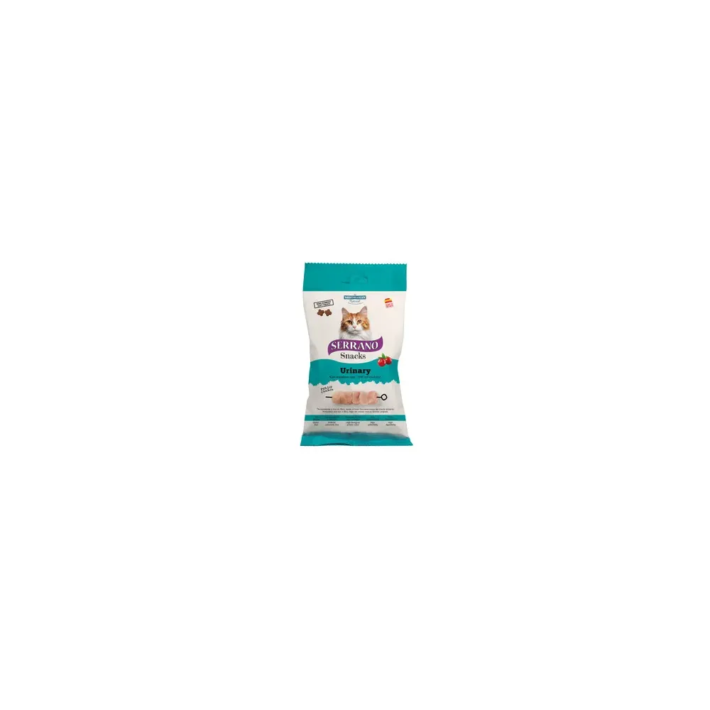 SERRANO SNACK GATTO 50G URINARY POLLO (12,0 PZ)