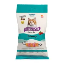 SERRANO SNACK GATTO 50G URINARY SALM/TONNO (12,0 PZ)