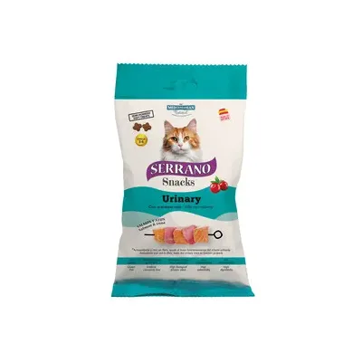 SERRANO SNACK GATTO 50G URINARY SALM/TONNO (12,0 PZ)