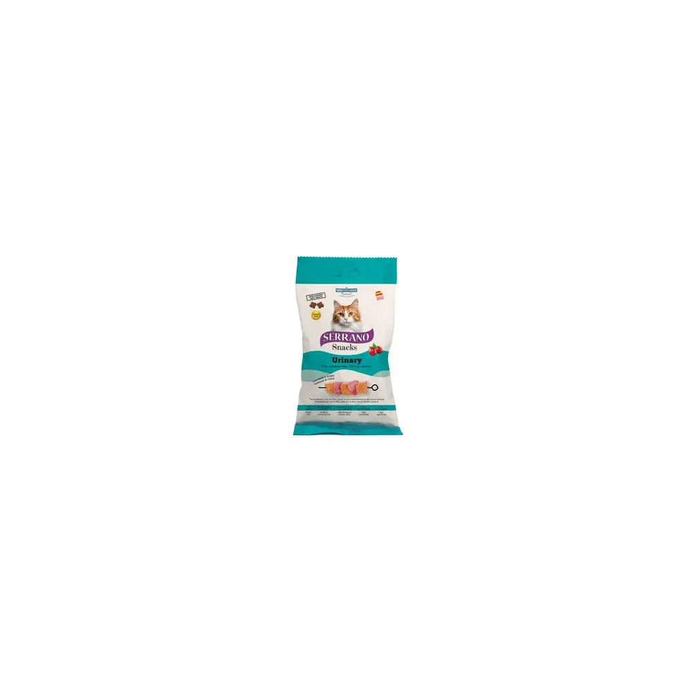 SERRANO SNACK GATTO 50G URINARY SALM/TONNO (12,0 PZ)