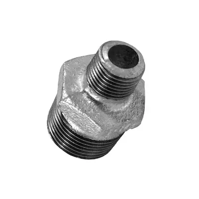VITE DOPPIA GHISA ZINCATA RID. D 1 X 1/2  NIPPLO (5,0 PZ)