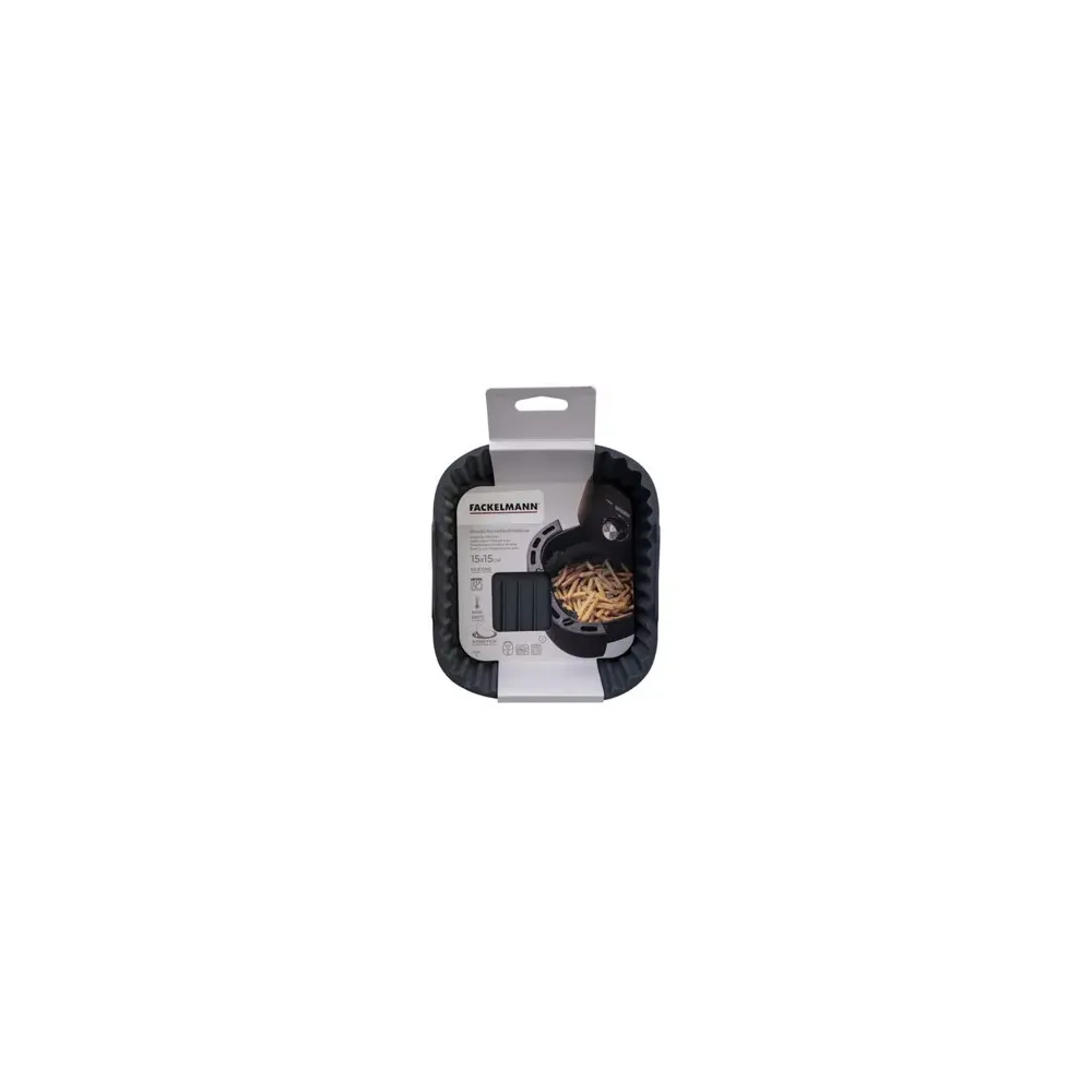STAMPO QUADRATO SILICONE AIRFRYER 15CM (2,0 PZ)