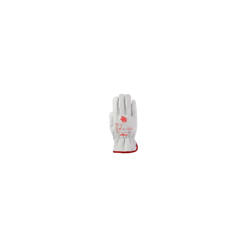 U-POWER GUANTI CORE FIORE BOVINO BIANCO  TG.  11 (12,0 PA)