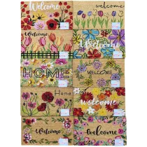ZERBINO ELEGANT COCCO RETTANG. 40X70 CM ASSORTITO (10,0 PZ)