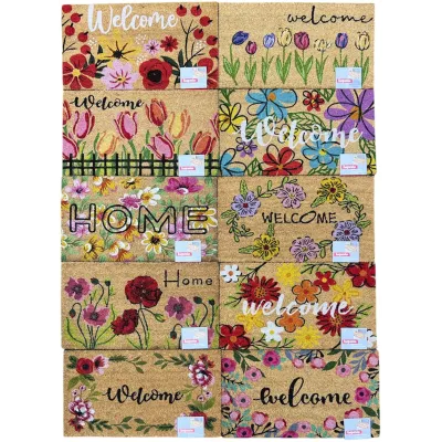 ZERBINO ELEGANT COCCO RETTANG. 40X70 CM ASSORTITO (10,0 PZ)