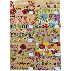 ZERBINO ELEGANT COCCO RETTANG. 40X70 CM ASSORTITO (10,0 PZ)