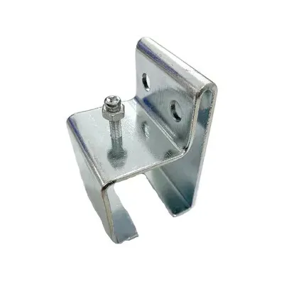 STAFFA FISSAGGIO A PARETE BINARIO PORTA SCORREVOLE (10,0 PZ)