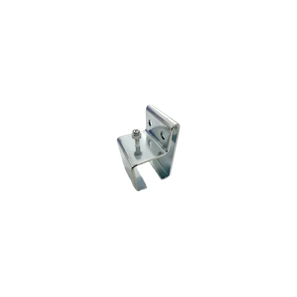 STAFFA FISSAGGIO A PARETE BINARIO PORTA SCORREVOLE (10,0 PZ)