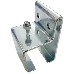STAFFA FISSAGGIO A PARETE BINARIO PORTA SCORREVOLE (10,0 PZ)
