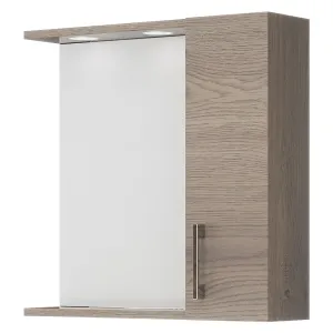 SPECCHIERA DA BAGNO PENSILE SINGOLO cm 58