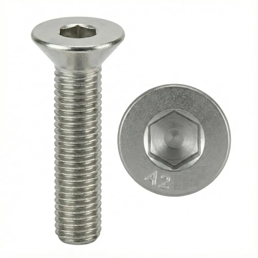 VITE ACCIAIO INOX A2 TSPEI FILETTO TOTALE  8X 50 MM UNI5933 (100,0 PZ)