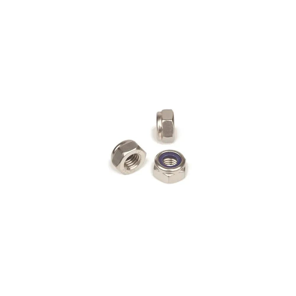 DADO AUTOBLOCCANTE ESAGONALE BASSO M  5 MM INOX A2 UNI7474 (1000,0 PZ)