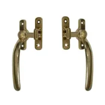 MANIGLIA A BLOCCO TONDA OTTONE LUCIDO