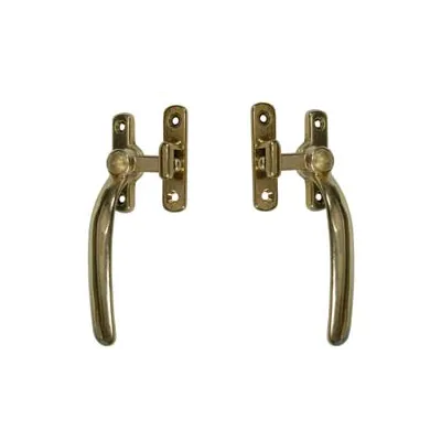 MANIGLIA A BLOCCO TONDA OTTONE LUCIDO