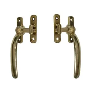 MANIGLIA A BLOCCO TONDA OTTONE LUCIDO