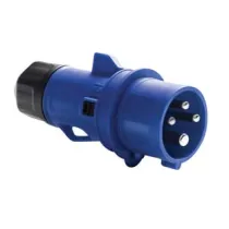 SPINA INDUSTRIALE VOLANTE BLU 3P+T CEE IP44