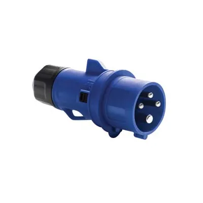 SPINA INDUSTRIALE VOLANTE BLU 3P+T CEE IP44