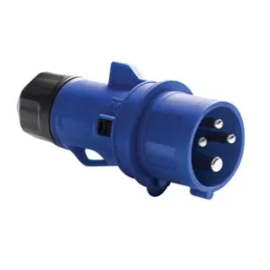 SPINA INDUSTRIALE VOLANTE BLU 3P+T CEE IP44