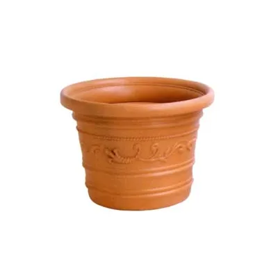 VASO IN PLASTICA FESTONATO DOPPIO BORDO