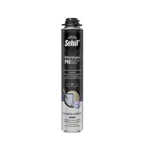 SELSIL SCHIUMA POLIURET P/SERRAMENTI P/PISTOLA 750 ML