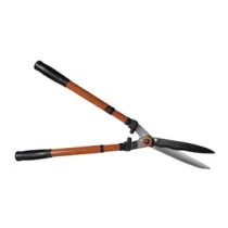 FORBICE TAGLIASIEPI CON LAME ONDULATE E MANICI TELESCOPICI
