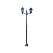 LAMPIONE 2 LUCI SU PALO MODELLO BERLINO