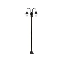 LAMPIONE 2 LUCI SU PALO MODELLO PARIGI