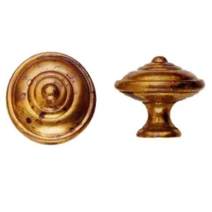 POMOLI PER MOBILI MOD.24499 IN OTTONE ANTICATO