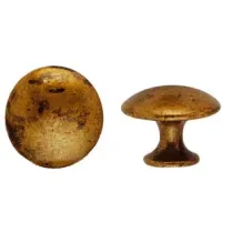 POMOLI PER MOBILI  MOD.24220 IN ZAMA OTTONE ANTICATO
