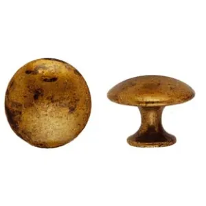 POMOLI PER MOBILI  MOD.24220 IN ZAMA OTTONE ANTICATO