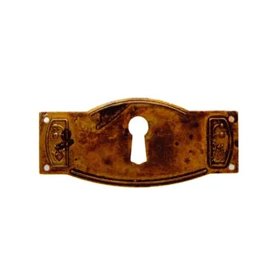 BOCCHETTE PER MOBILI SAGOMATE MOD.30698 IN OTTONE ANTICATO