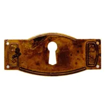 BOCCHETTE PER MOBILI SAGOMATE MOD.30698 IN OTTONE ANTICATO